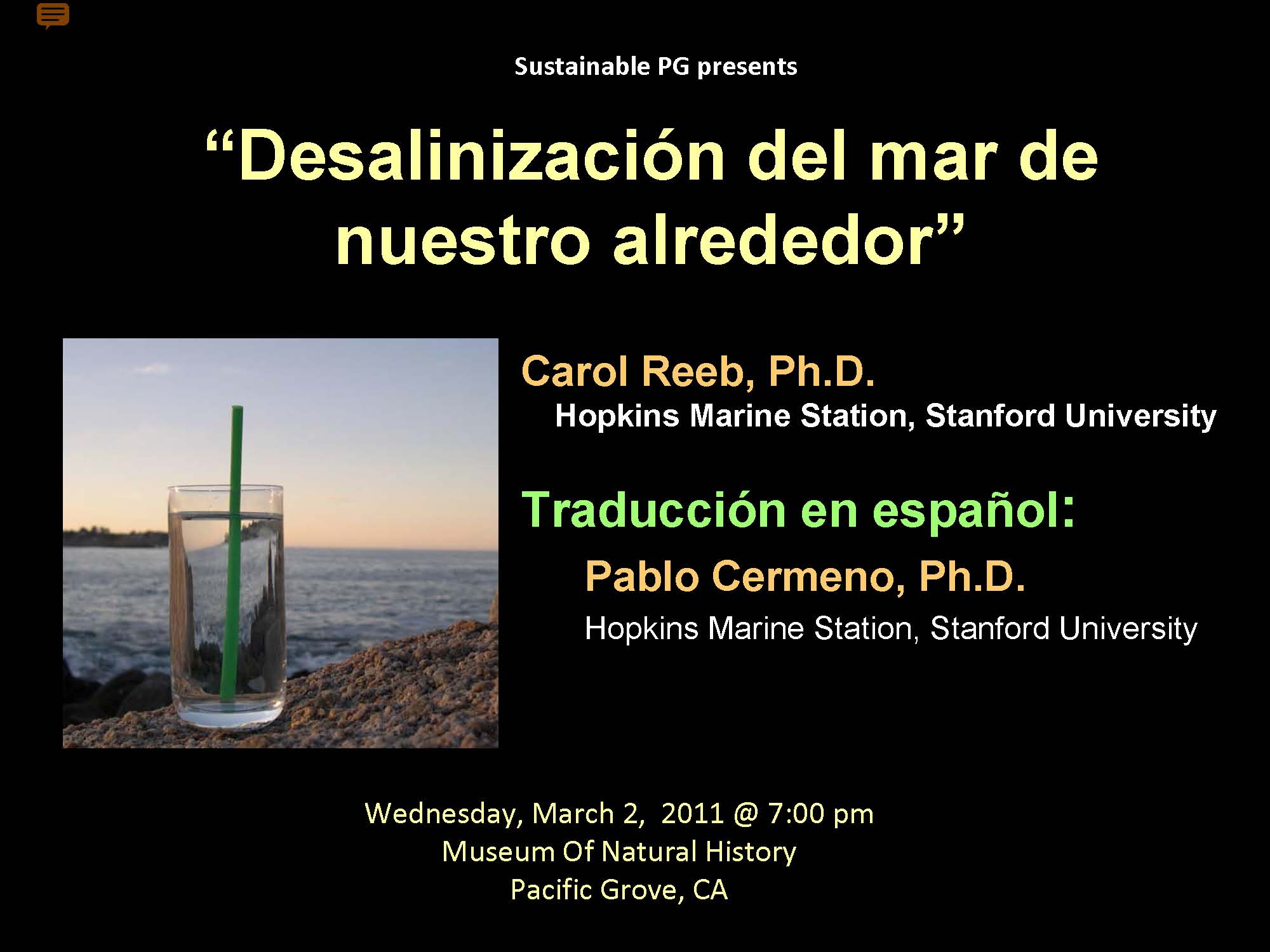 En español – Doc on Monterey Bay